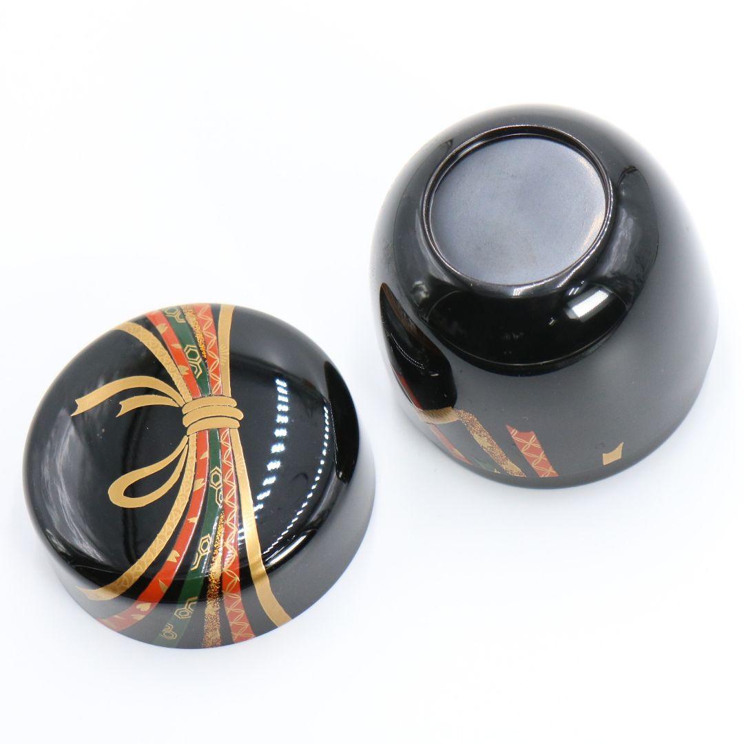 熊谷秀穂作 熨斗蒔絵中棗 共箱 茶道具　C45