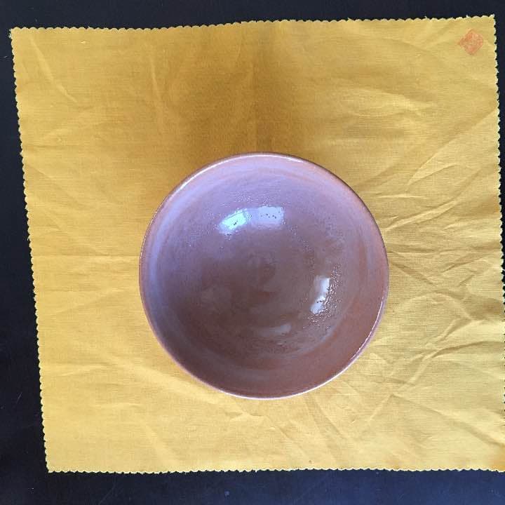 抹茶茶碗 唐津焼 中里嘉孝 絵唐津 新品 未使用