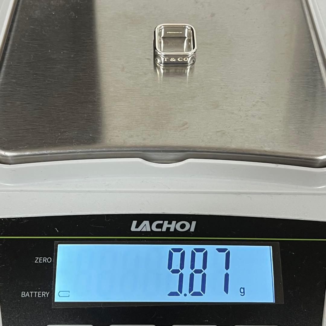 ティファニー TIFFANY 1837 スクエアリング 約12号 SV925