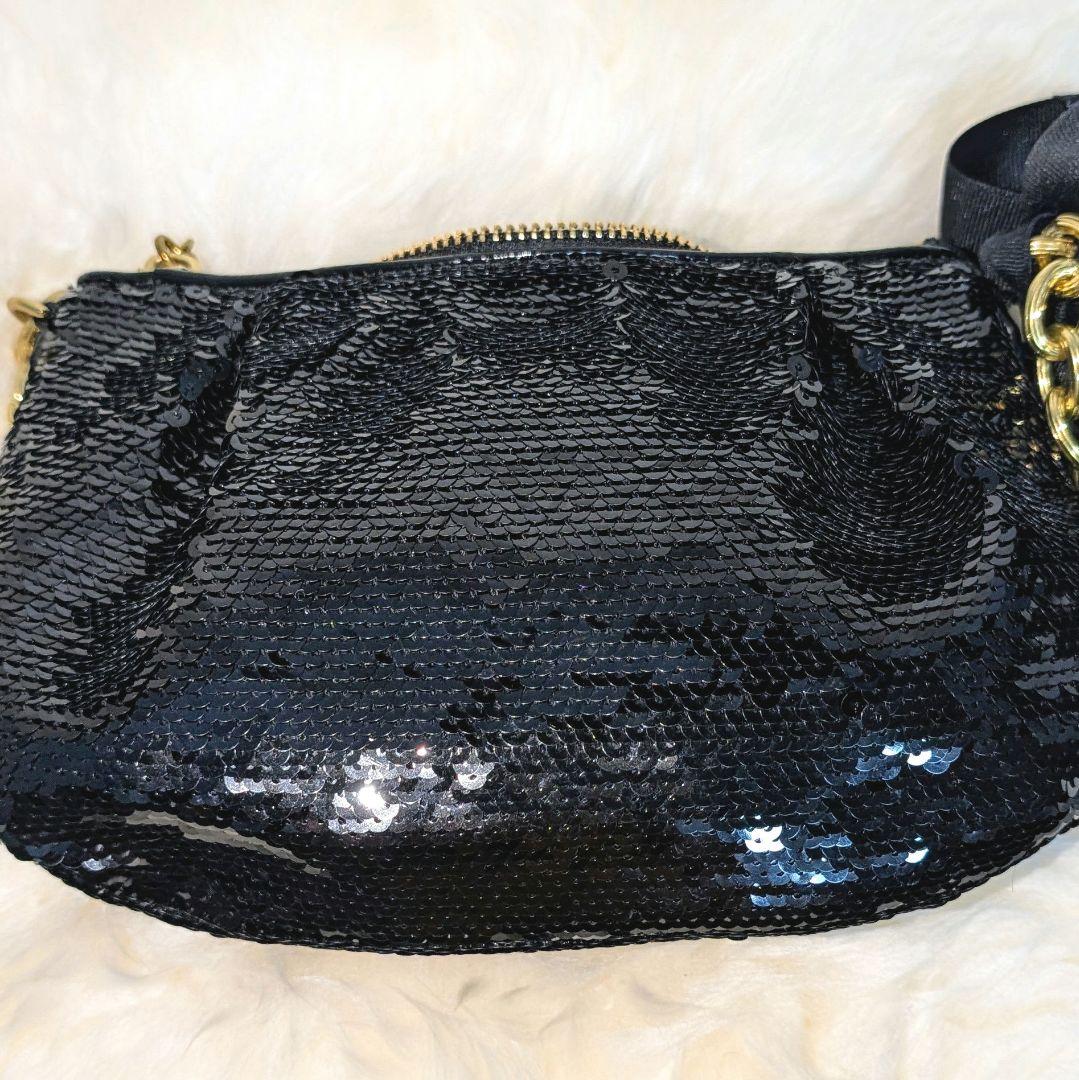 極美品✨COACH コーチ パーティーバッグ スパンコール アクセサリーポーチ