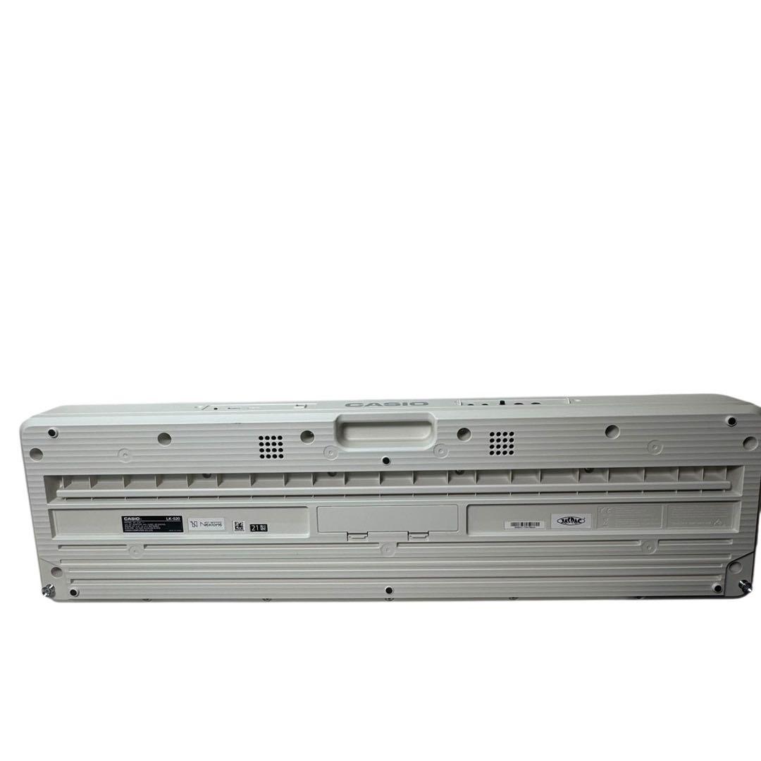 【カシオ　2021年製】LK-520 光ナビゲーション キーボード