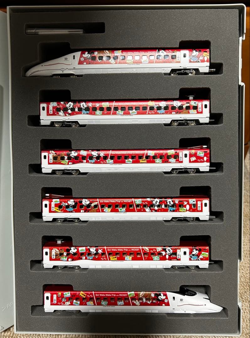 TOMIX 97915 九州新幹線800 ミッキーマウス＆ミニーマウス限定品