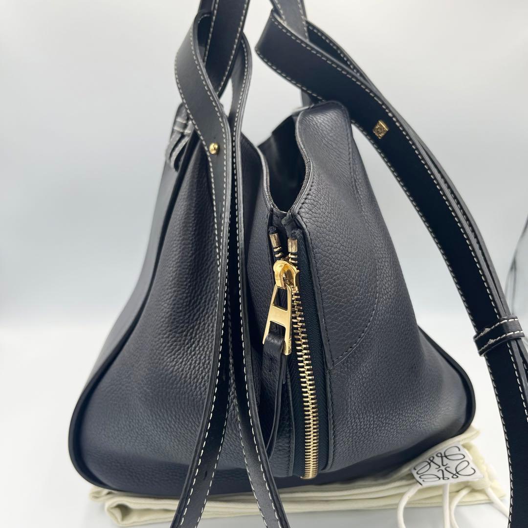 【極美品】LOEVE ハンモック ショルダーバッグ 2way 保存袋付　スモール