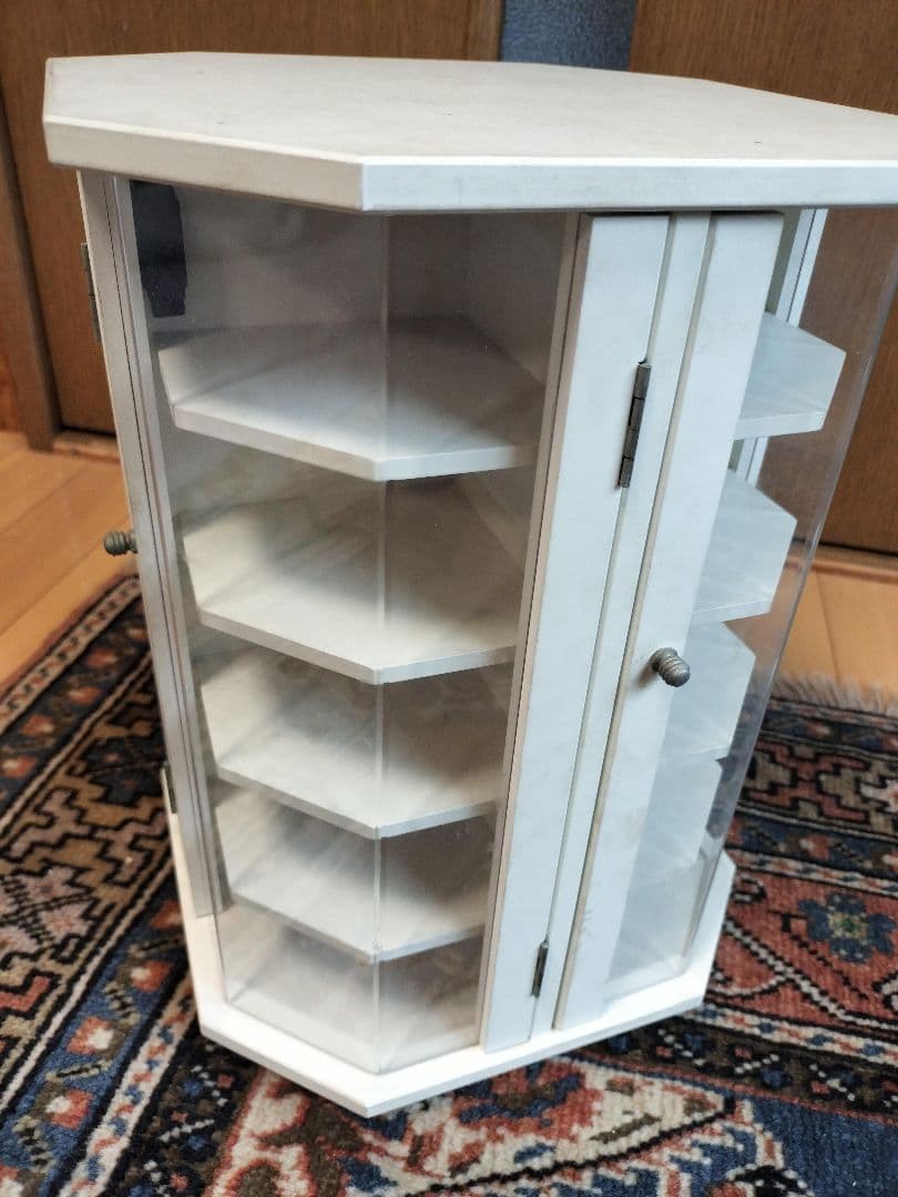 木製八角形コレクションケース