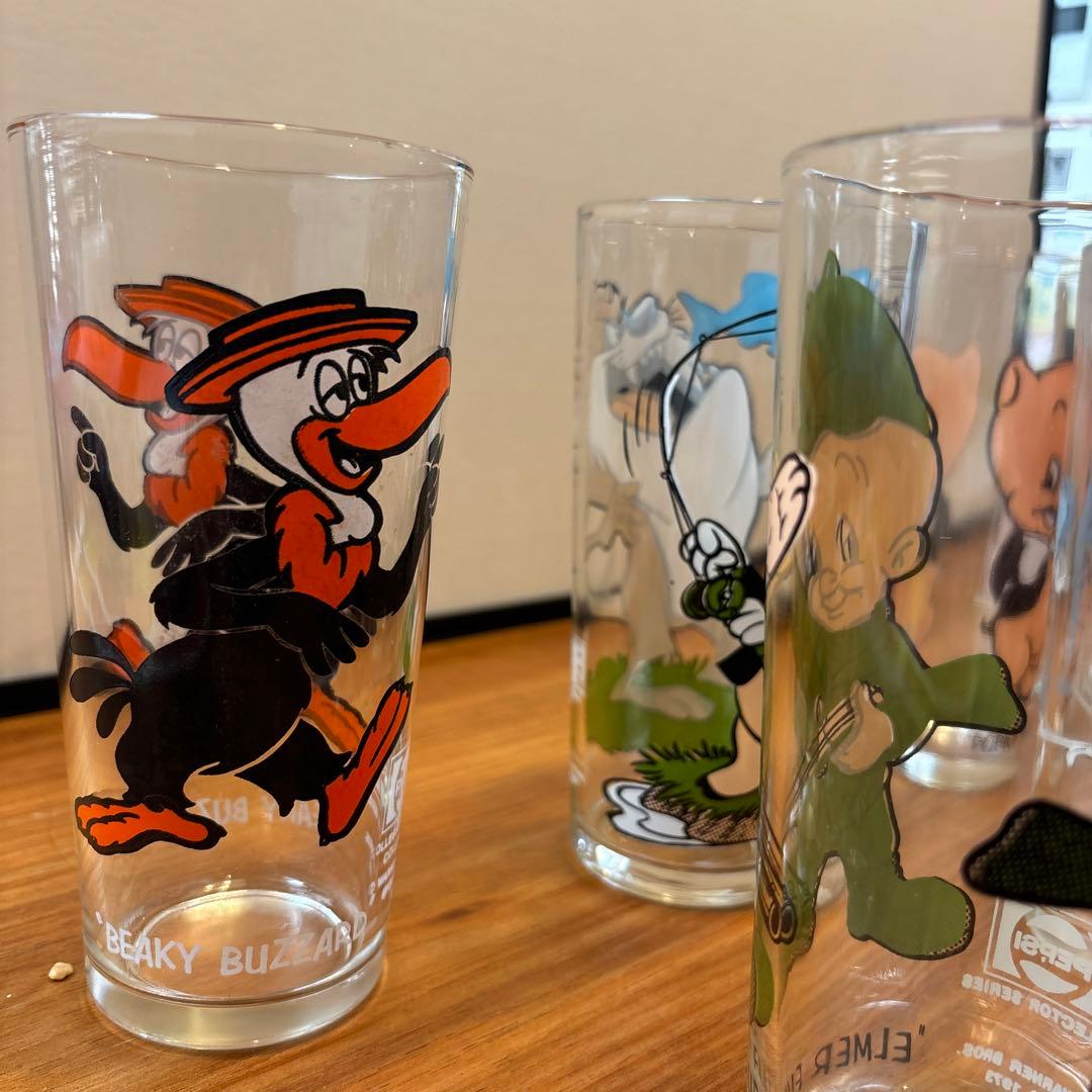 ルーニー・テューンズ PEPSI グラスセット 16個