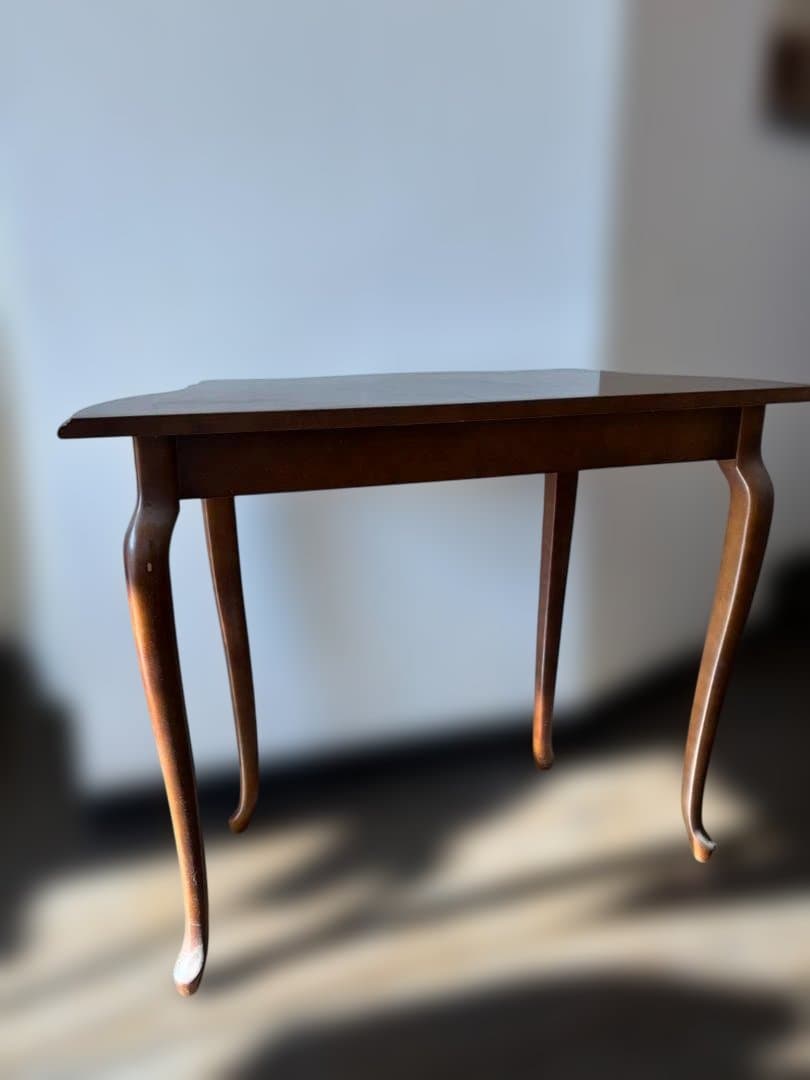 カリモク コロニアル　コーナーテーブル 猫脚　karimoku アンティーク