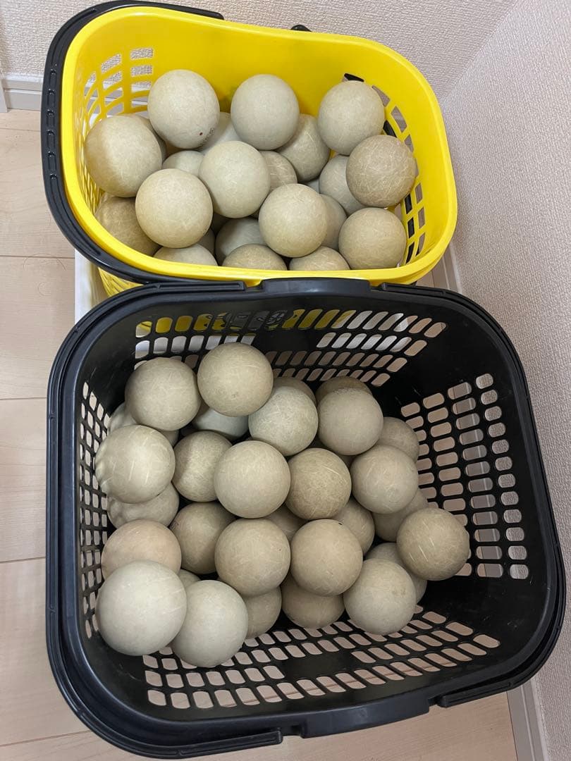 中古ソフトテニスボール