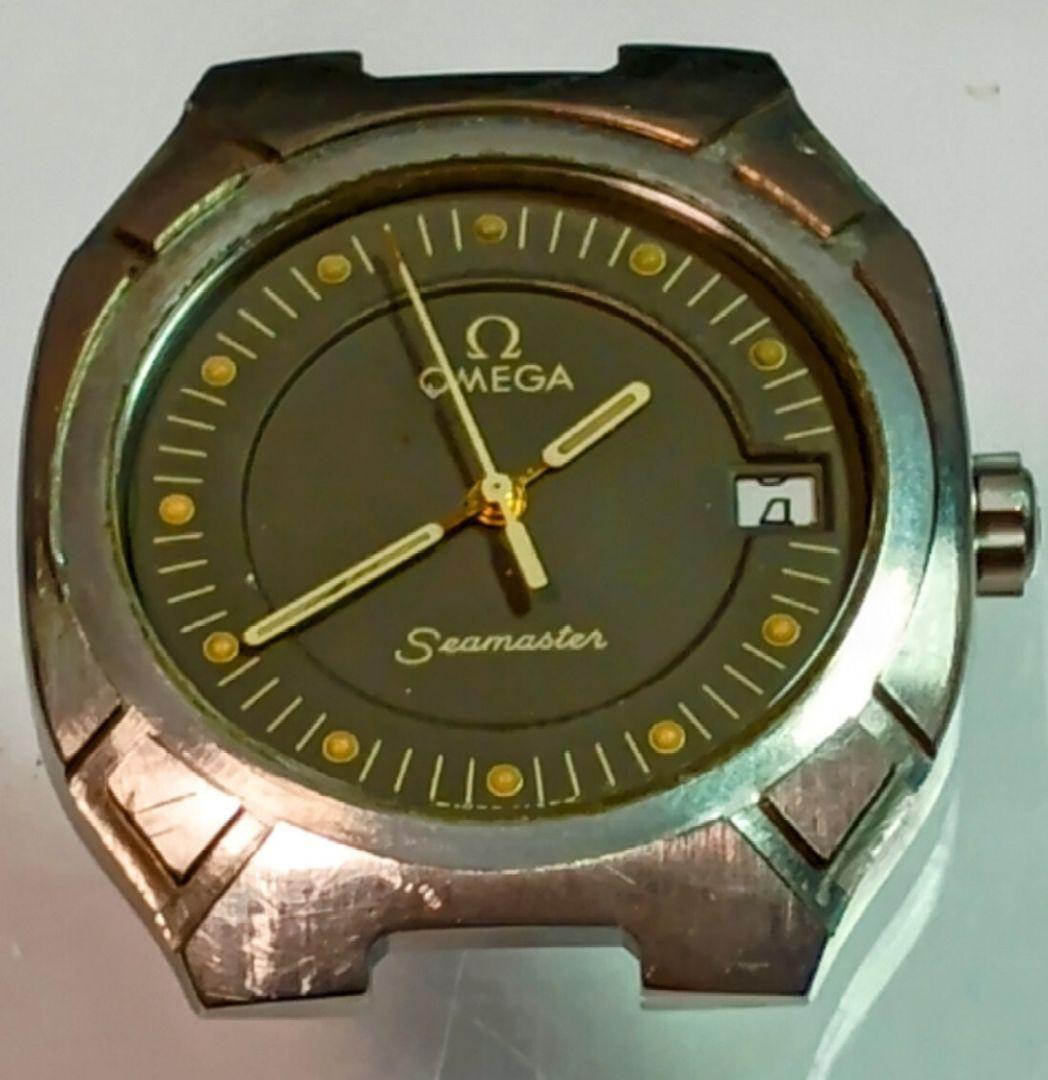月*花様 オメガ シーマスター ポラリス　メンズ　電池交換済　稼働　ムーブメント
