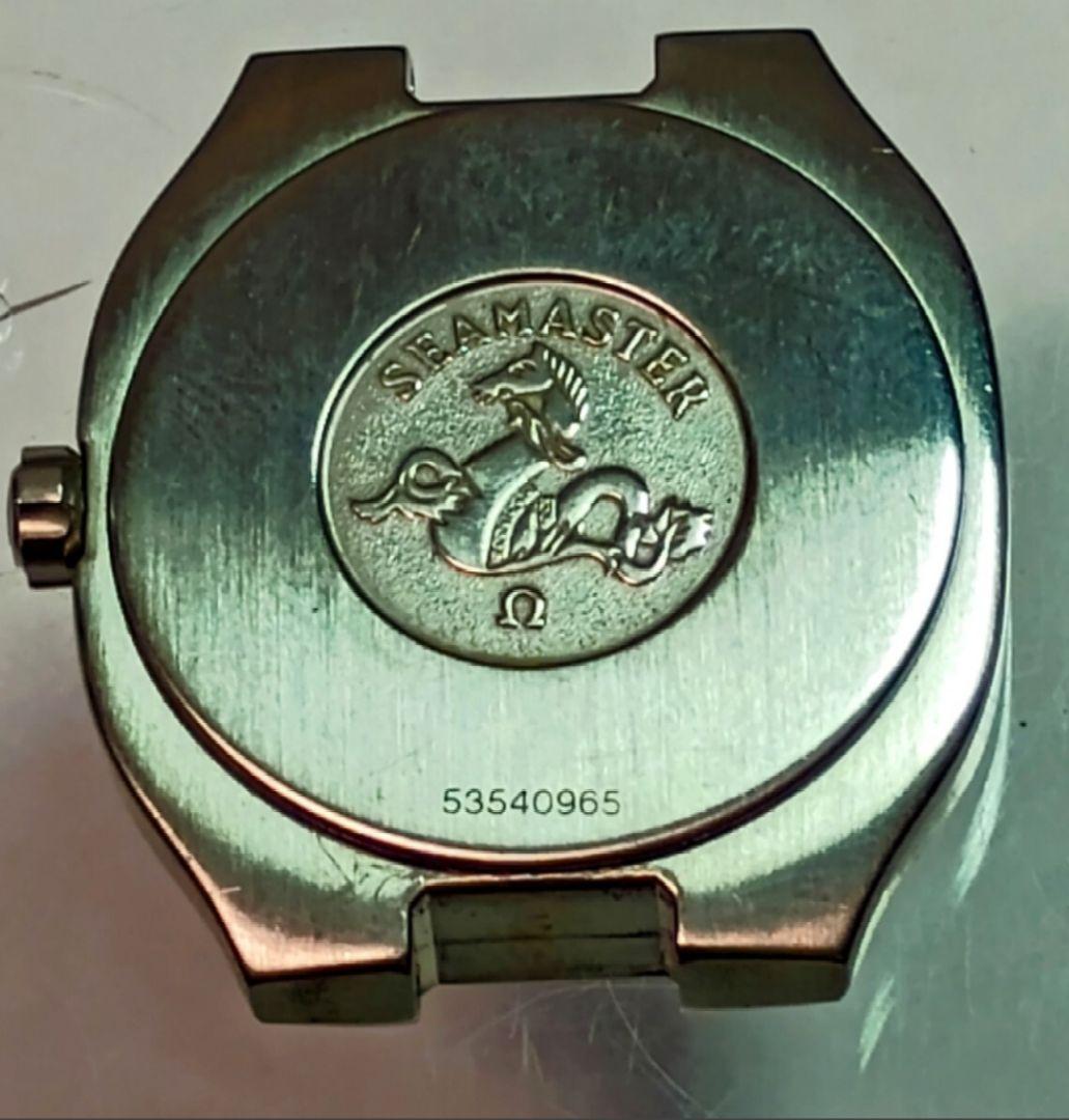 月*花様 オメガ シーマスター ポラリス　メンズ　電池交換済　稼働　ムーブメント