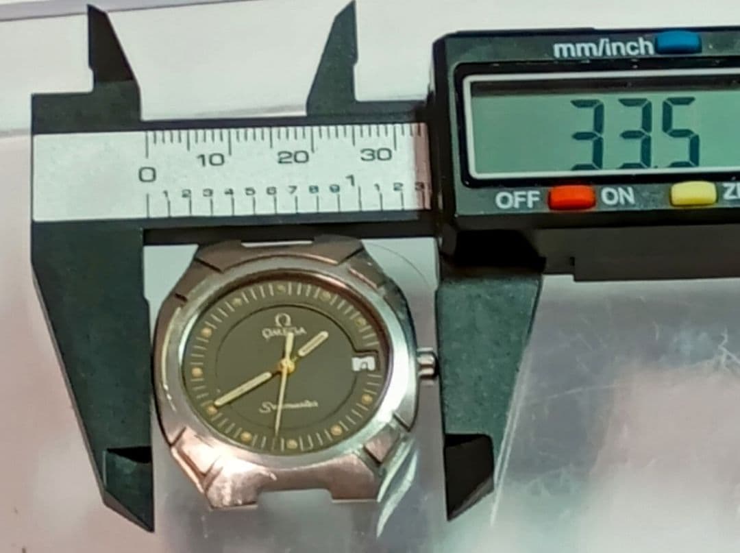 月*花様 オメガ シーマスター ポラリス　メンズ　電池交換済　稼働　ムーブメント