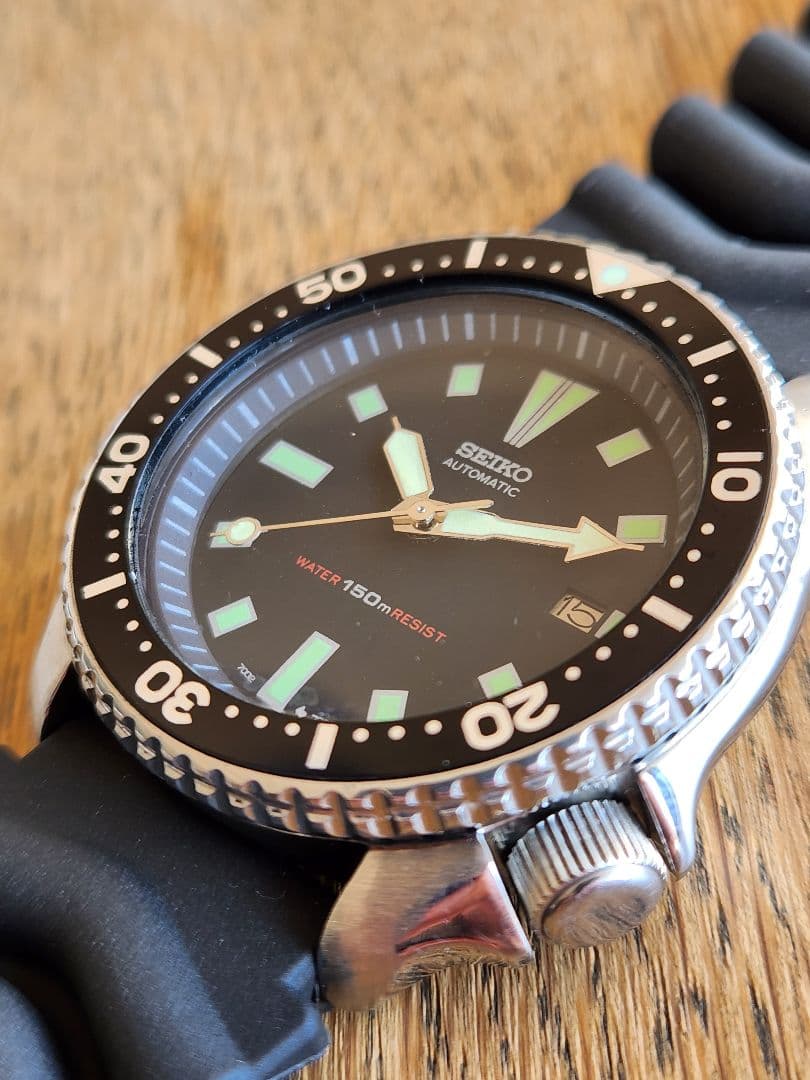 OH済　セイコー　5thフィフスダイバー　7002　93年製　ビンテージ