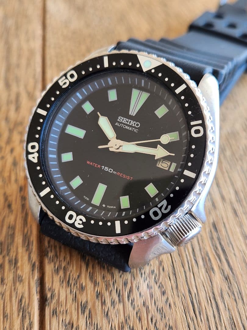 OH済　セイコー　5thフィフスダイバー　7002　93年製　ビンテージ