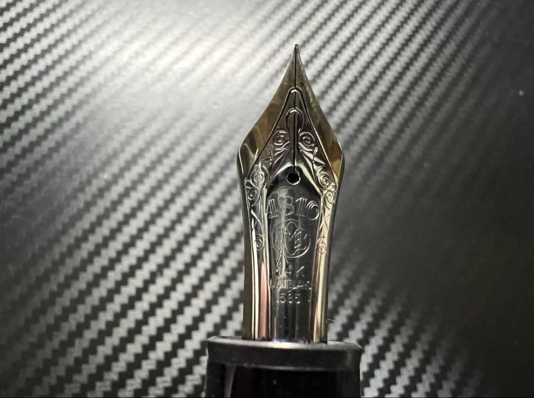 美品 モンブラン 149 14K 万年筆 中白 EF 極細字