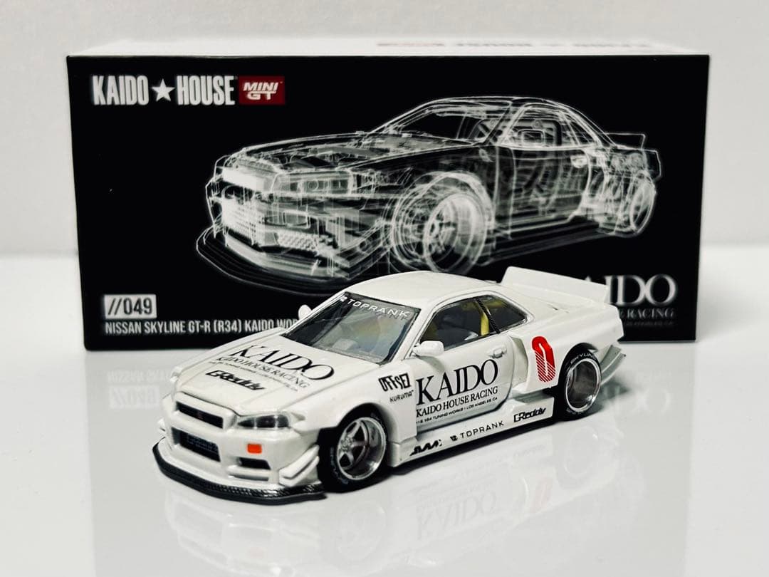 1/64 街道ハウスKAIDO HOUSE 日産スカイラインGT-R （R34）