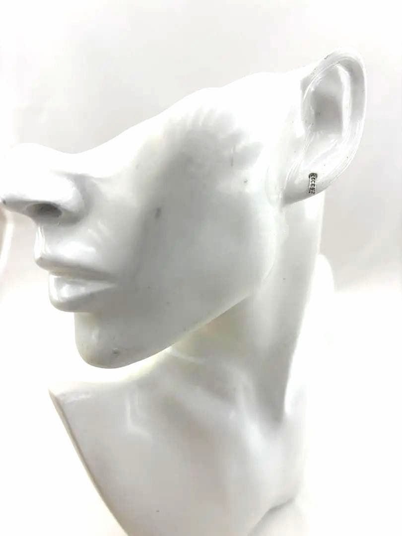 ダイヤモンド 0.05ct/0.05ct ピアス K18WG