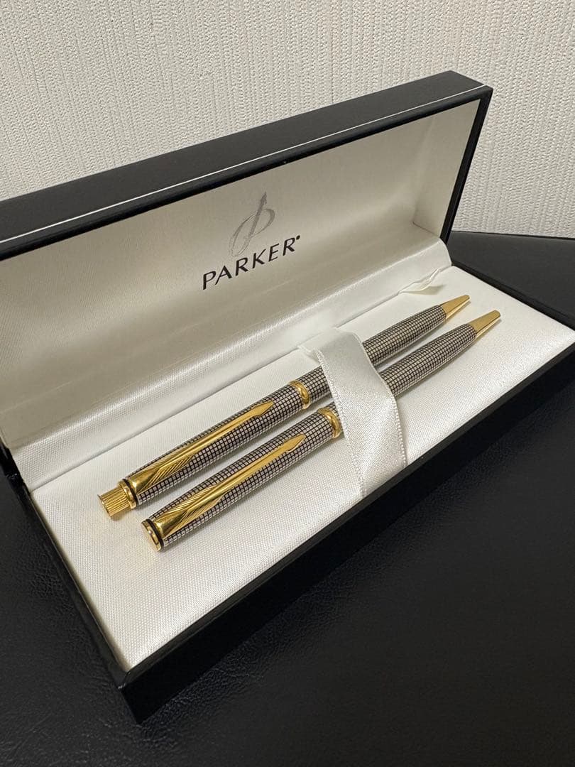 パーカー　インシグニア　シズレ　スターリングシルバー　2本セット 美品