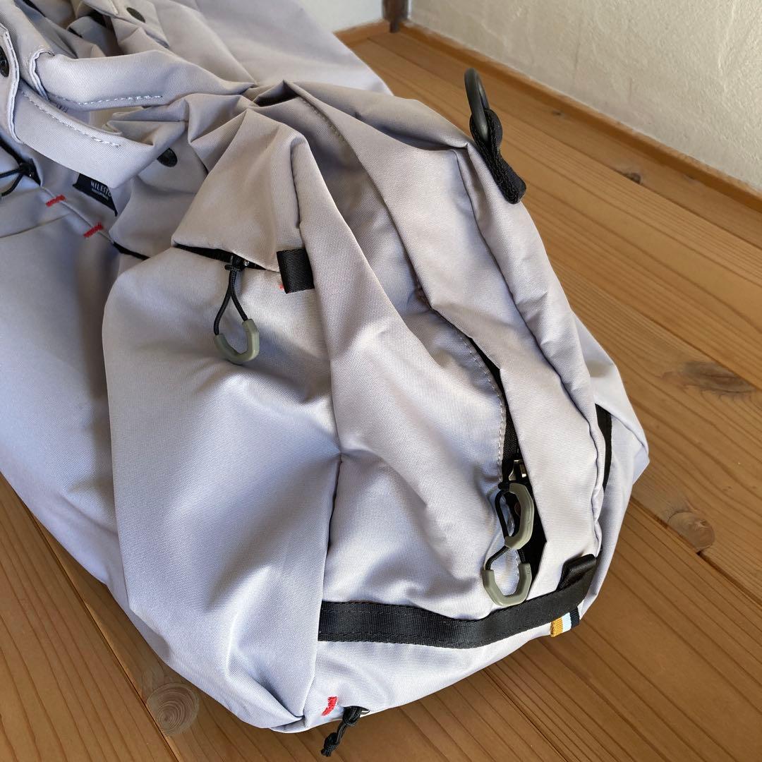 MILESTO ボストンバッグ グレー