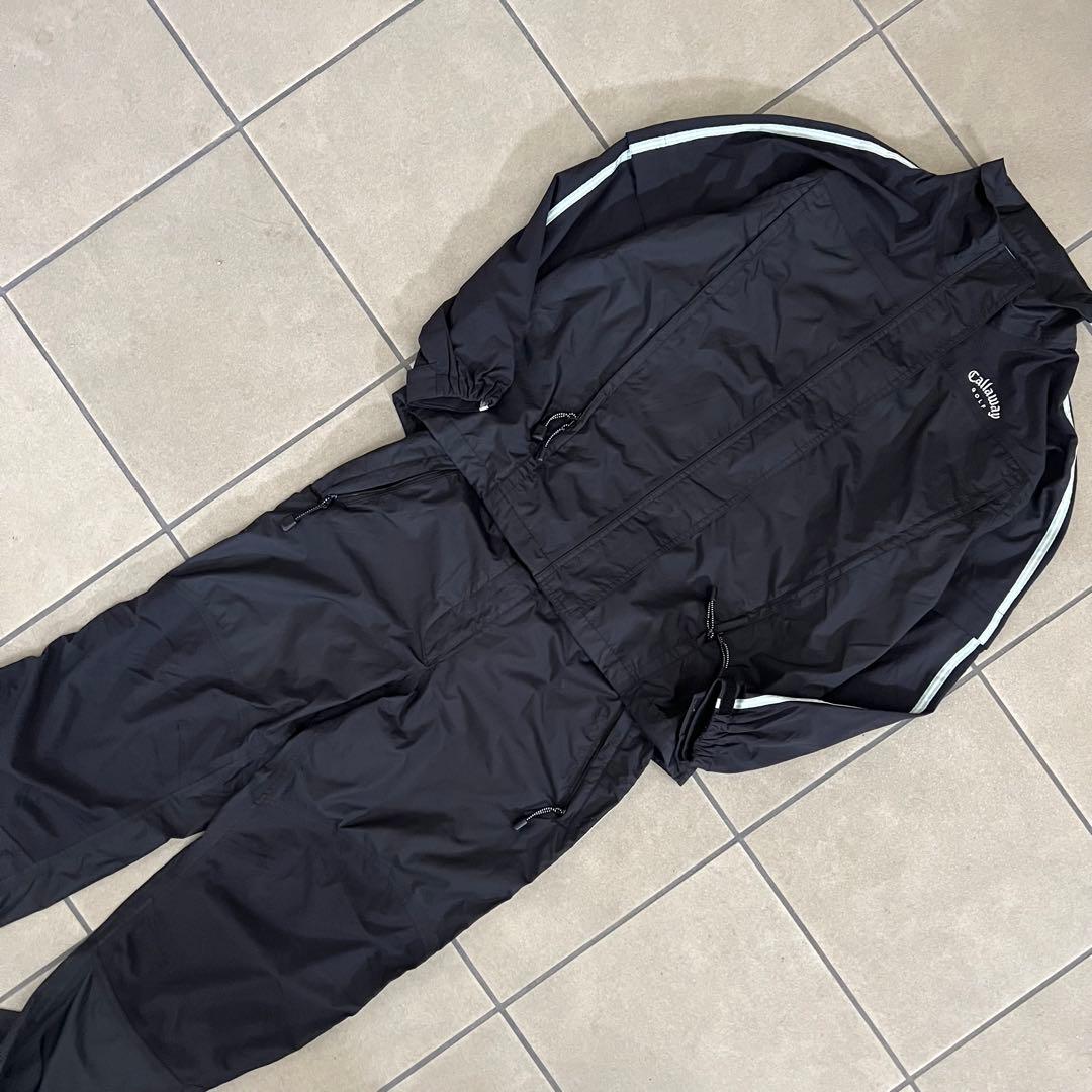 Callaway キャロウェイ　レインウェア　セットアップ　ゴルフ　レディース
