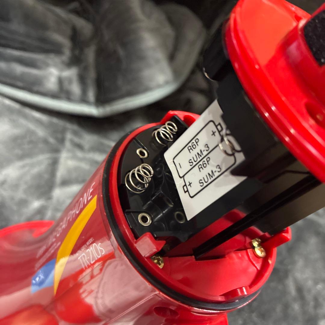 UNI-PEX コンパクトメガホン TR-210s サイレン付 動作確認済み