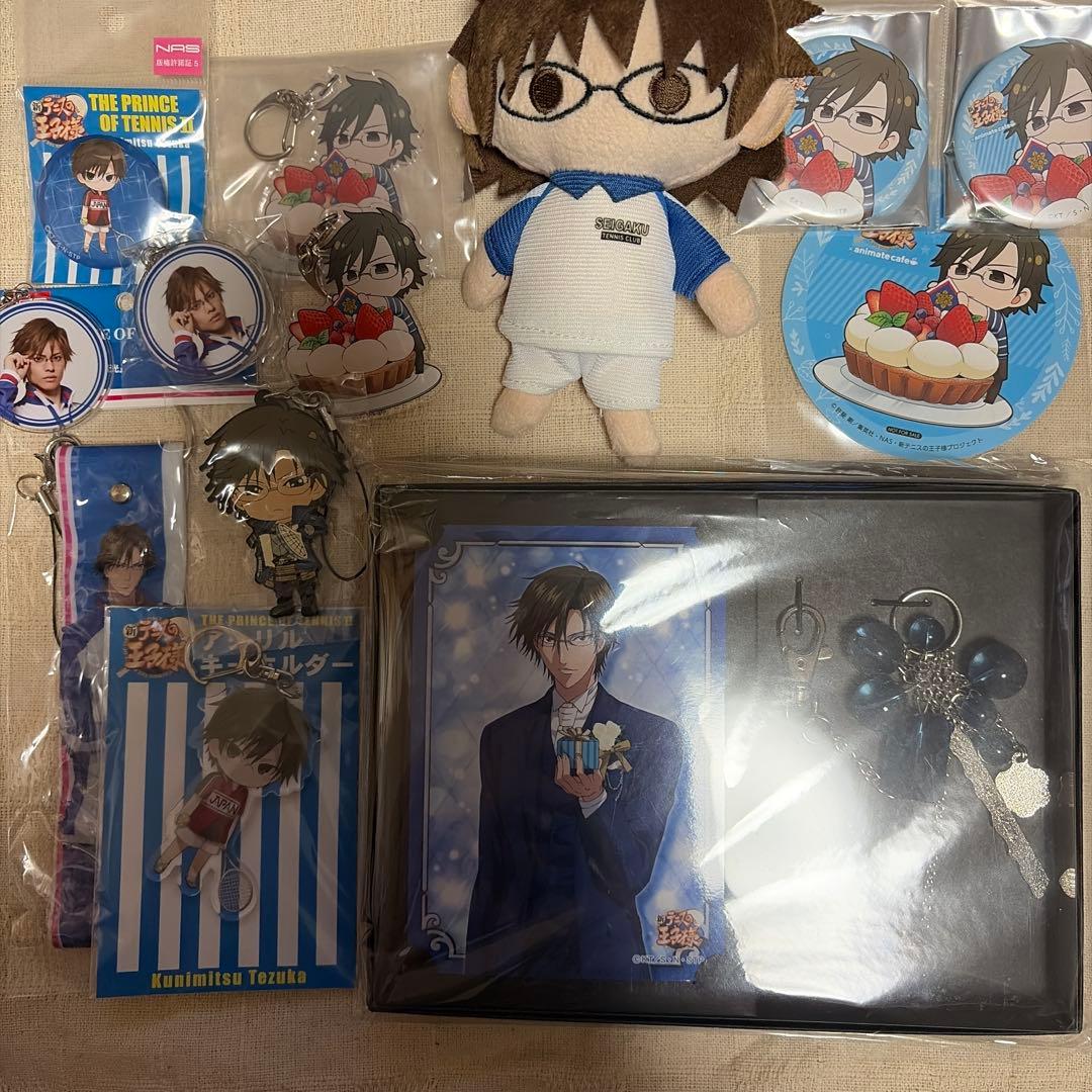 テニスの王子様　テニミュ　手塚国光　缶バッジ　アクキー