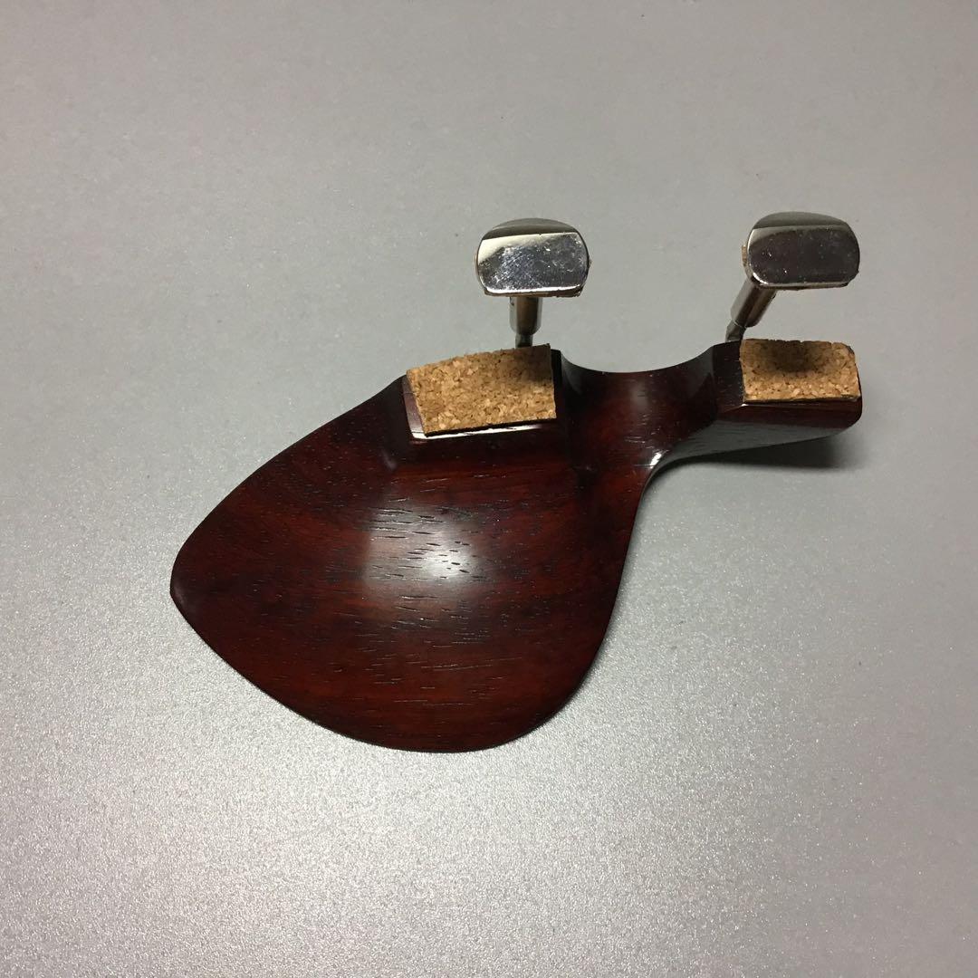 #工芸会正会員松岡裕治が手作りする　紅ローズ紫檀　#バイオリン顎当て