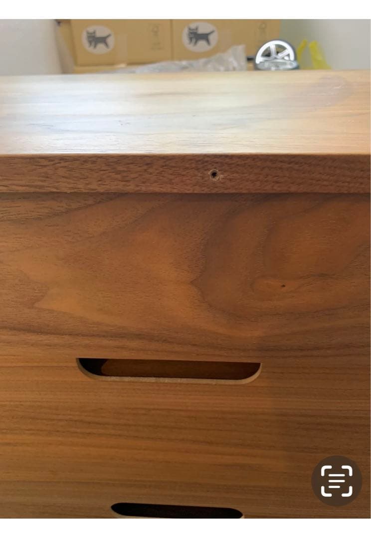 カリモク家具ソリットボードウォールナット