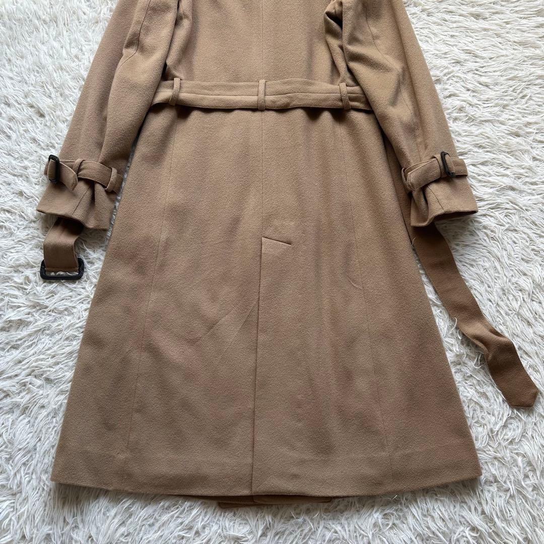 美品✨Moncada カシミヤ100%チェスターコート　ダブル　ロング　キャメル