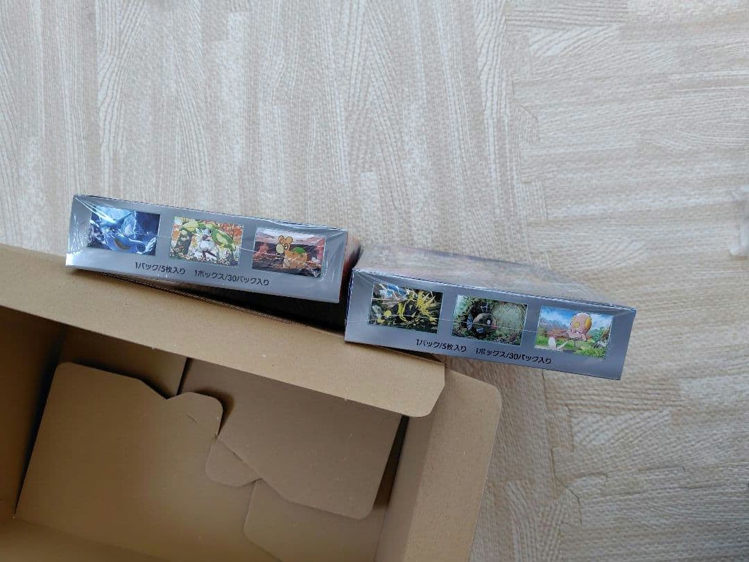 ポケモンカード　古代の咆哮、未来の一閃　未開封BOX　シュリンク付き