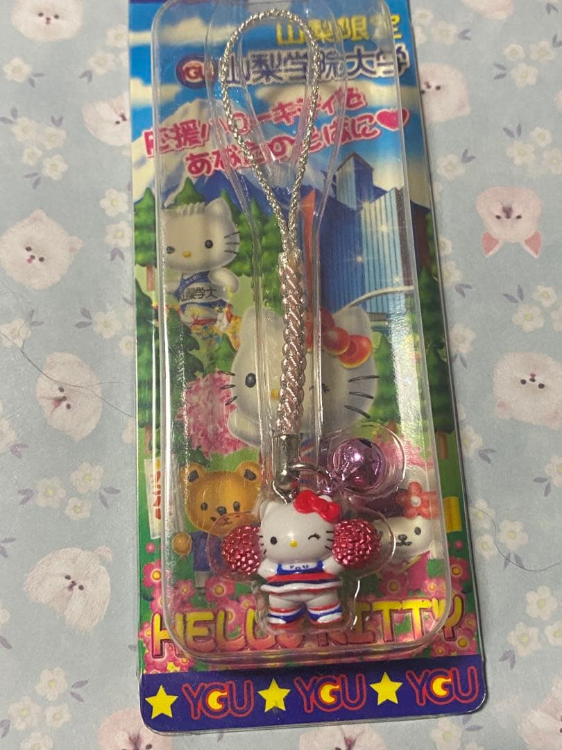 レアご当地キティ　数量限定　山梨学院大学　ハローキティ　希少