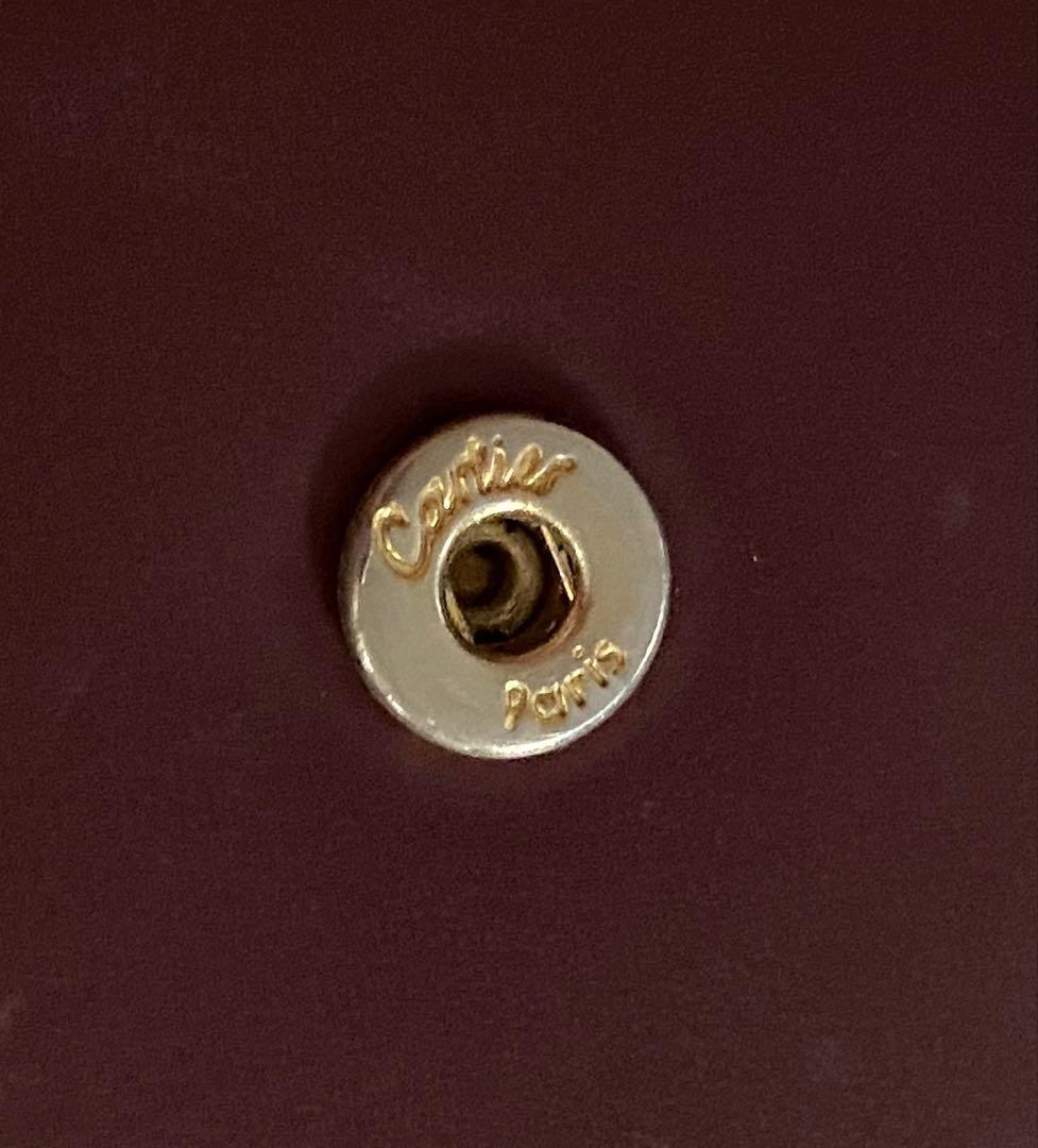 カルティエ　６連　キーケース　付属品完品　ボルドー ワインレッド　レザー