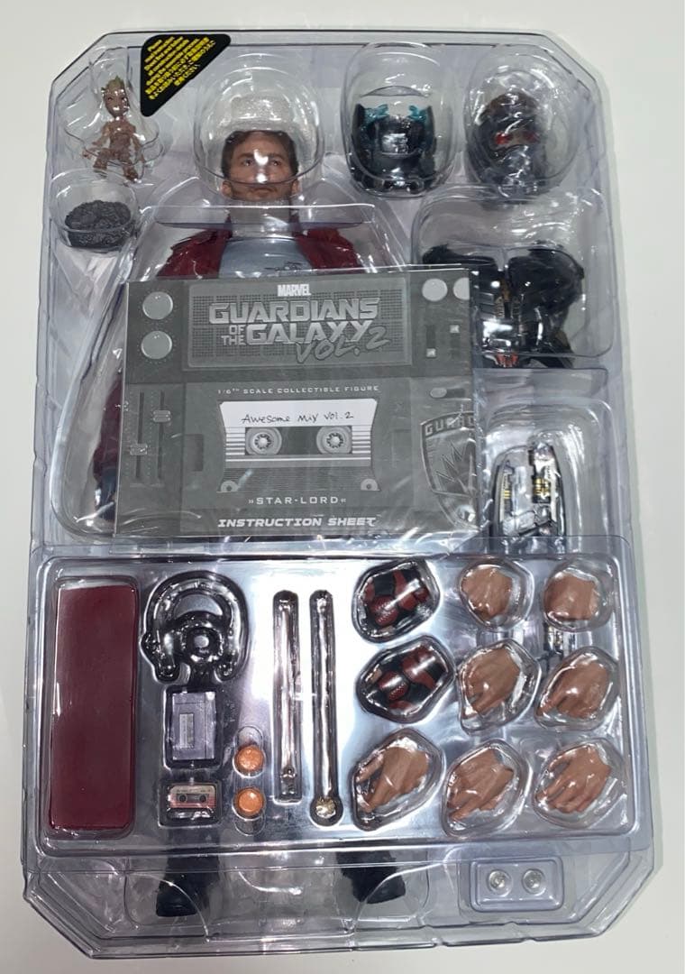 【美品】ホットトイズ スターロード セット marvel