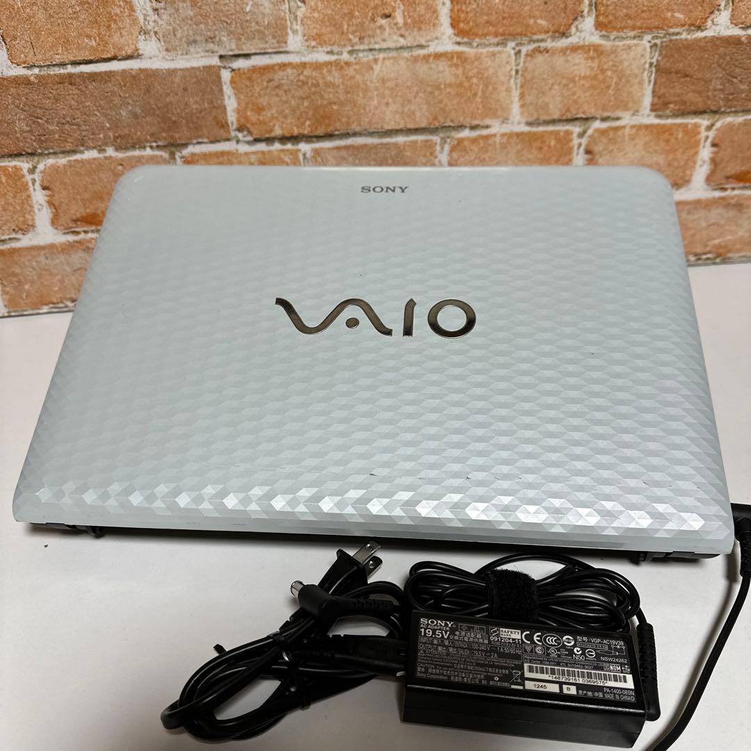 VAIOノート PC SSD 128GB メモリ4GB オフィス2024年