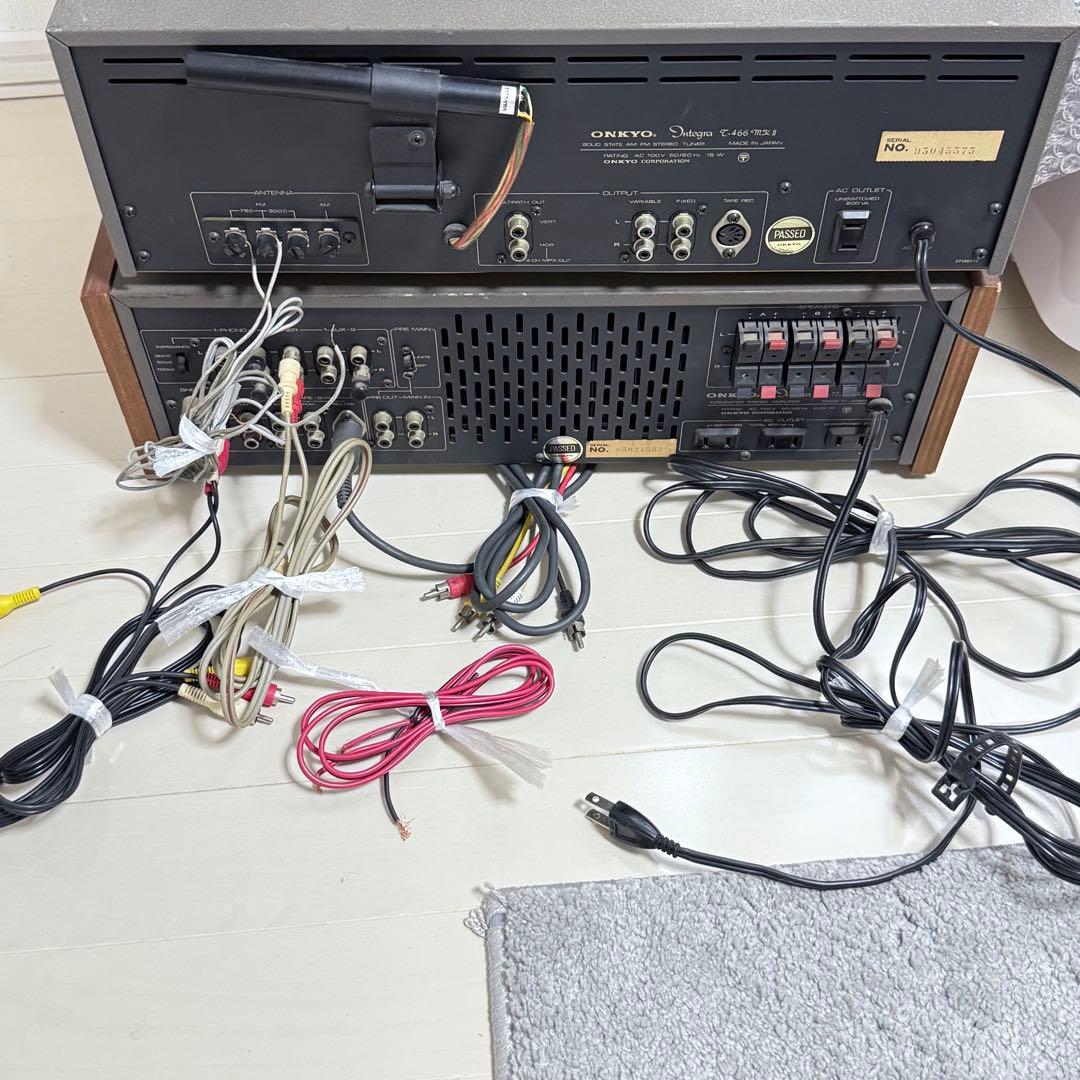ONKYO A-722mkII/150 T-466 MKII プリメインアンプ