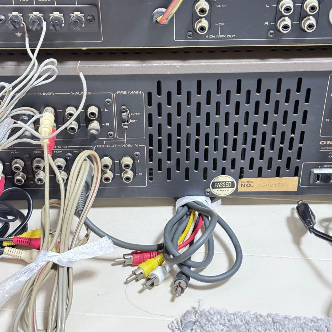 ONKYO A-722mkII/150 T-466 MKII プリメインアンプ