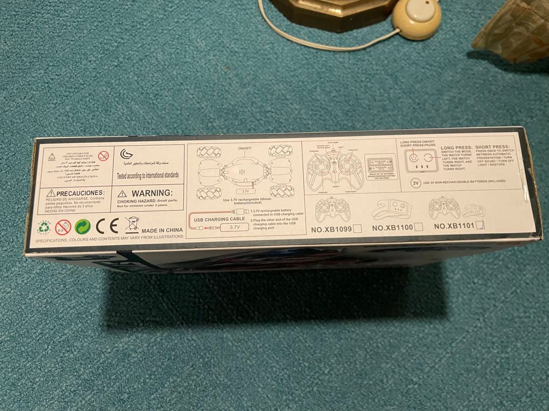 XBAOTEC スタントカー オレンジと青　IMPACT ROTATING