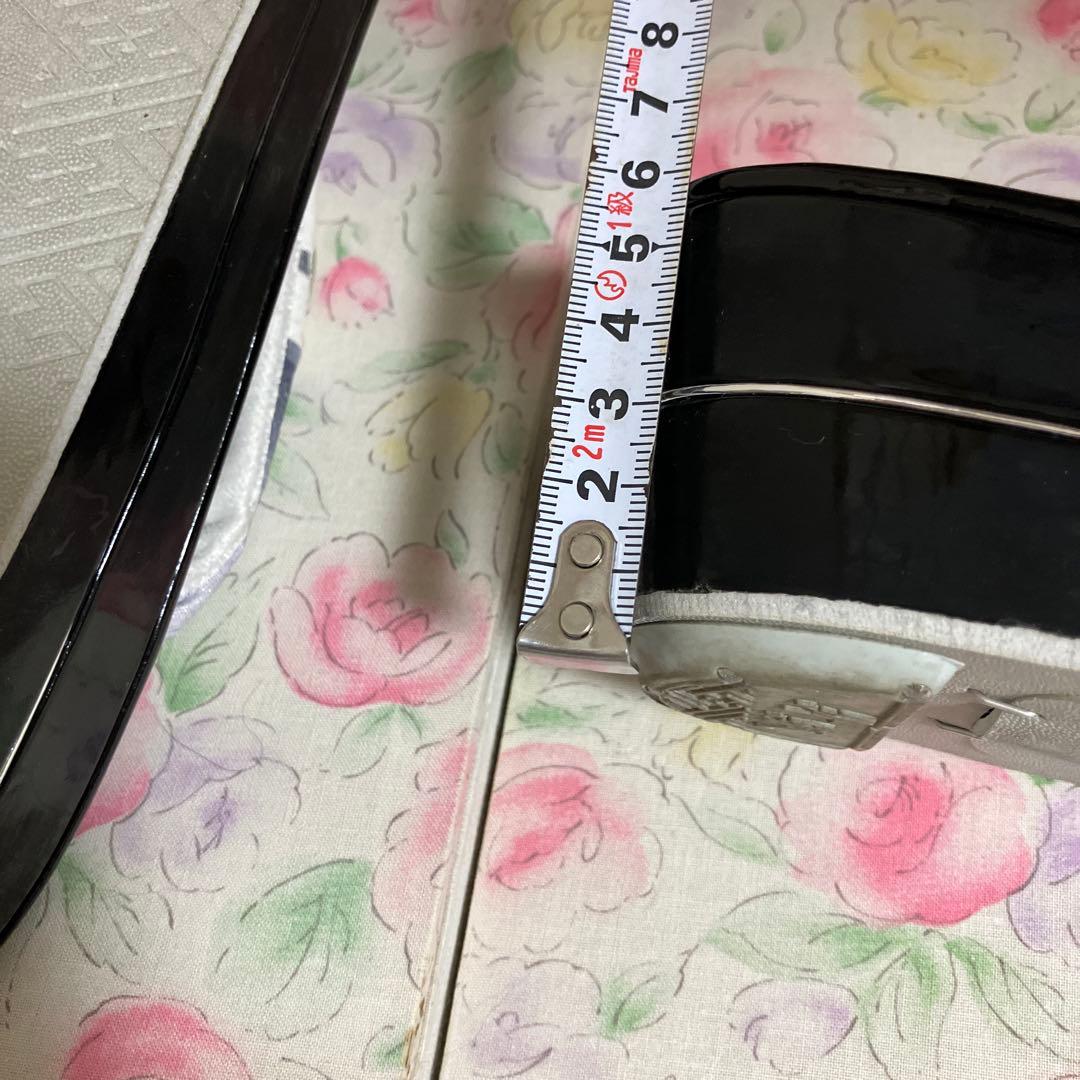 和装用バッグと黒色草履セット