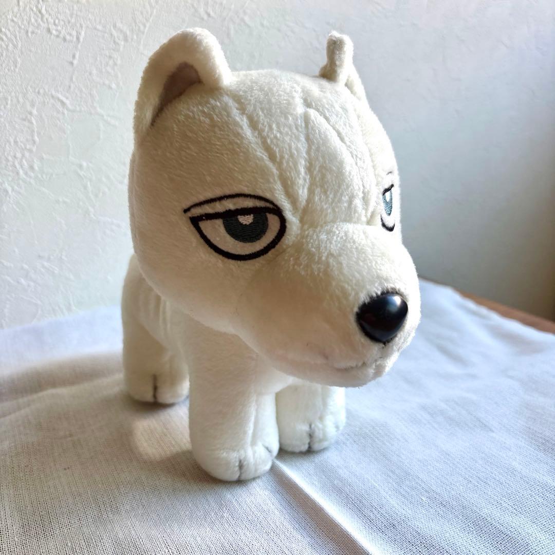 トップ産業 銀牙伝説WEED ウィード　赤目 レトロ　ぬいぐるみ