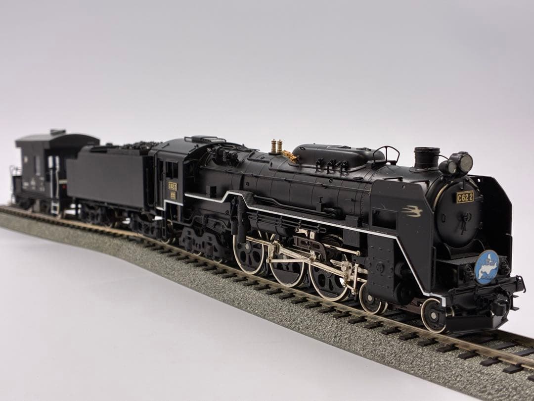 HOゲージ　天賞堂　C62 2号機　北海道時代