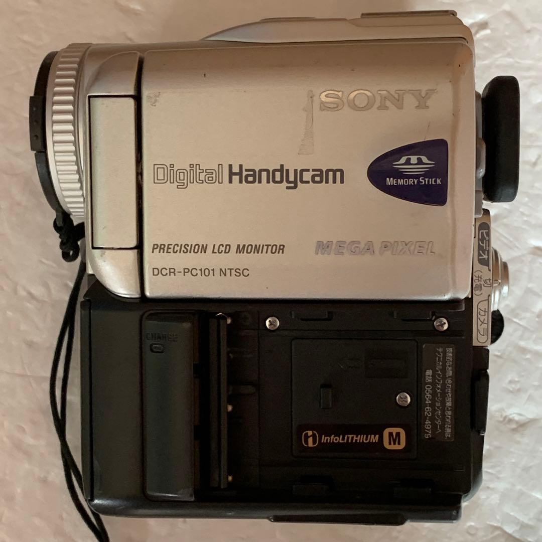 ジャンク ソニー SONY DCR-PC101 ハンディカム 壊れています