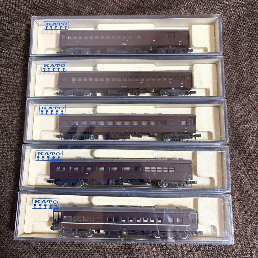 【Nゲージ】レトロ車両５両セット（KATO）