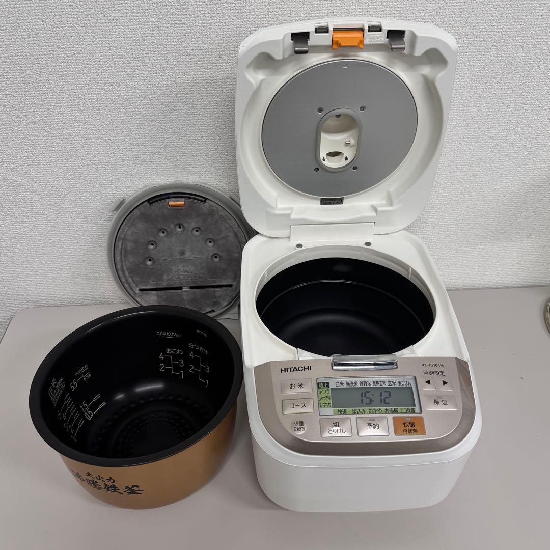 ☆A1757‼️2022年製日立IHジャー炊飯器RZ-TS104M 1.0L 美品