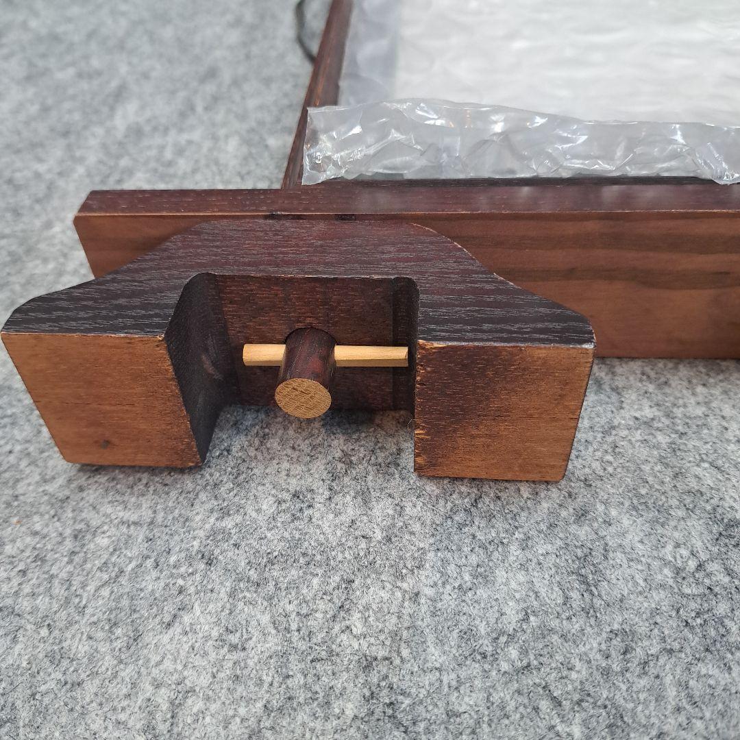 帯用額縁　木製スタンド式　ダークブラウン