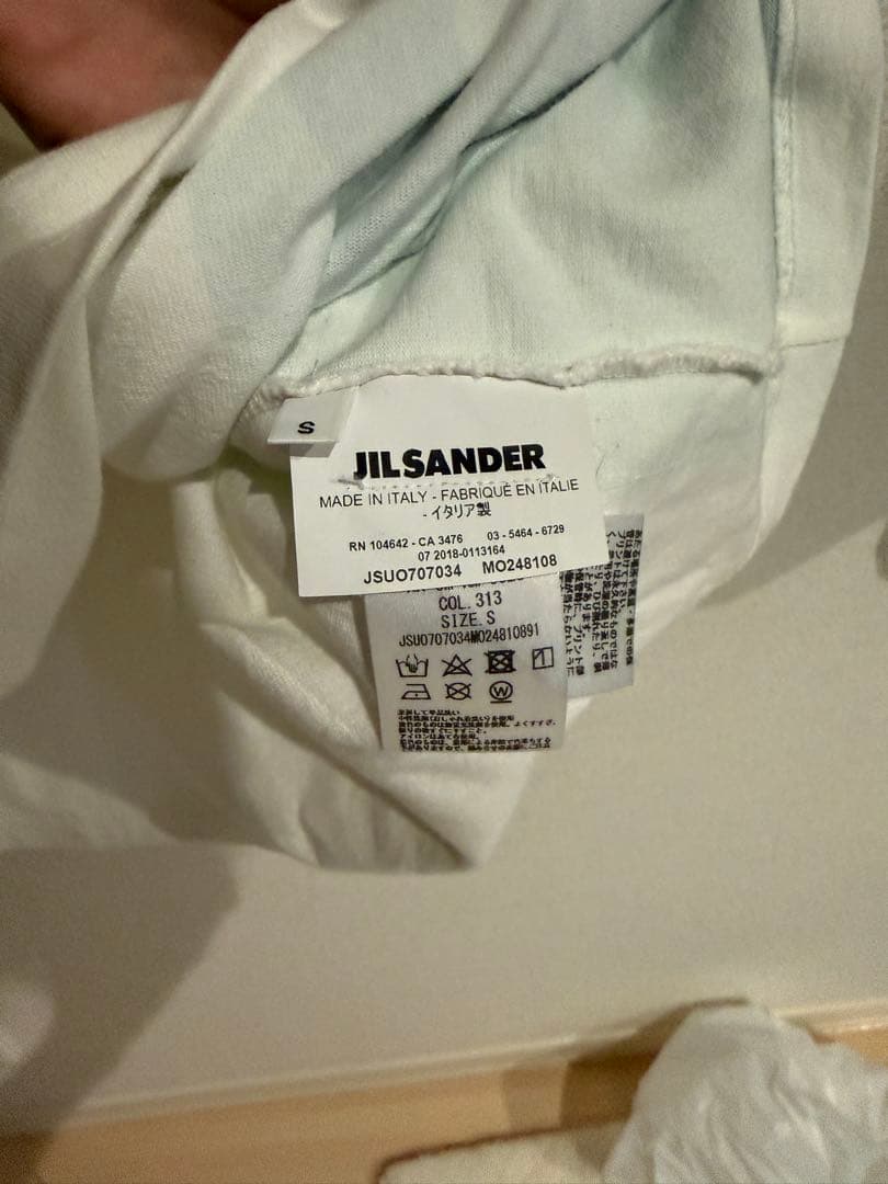 JIL SANDER 19SS オーバーサイズ Tシャツ Sサイズ