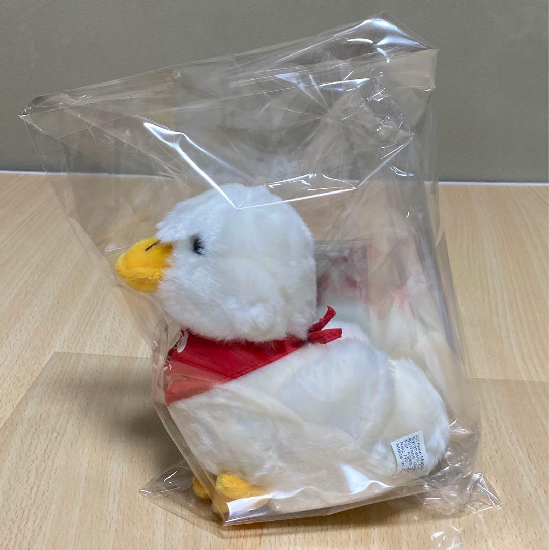 第一生命限定 アフラックダック ぬいぐるみ 非売品 ノベルティ レトロ 未使用