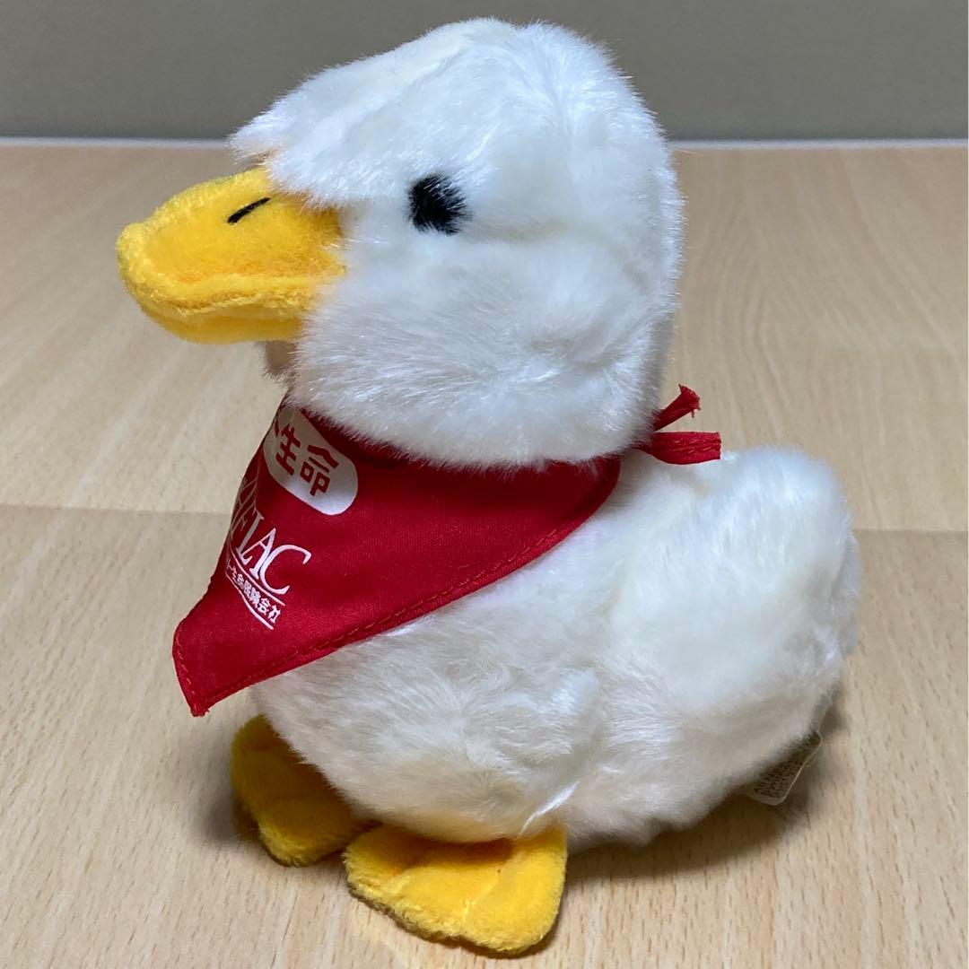 第一生命限定 アフラックダック ぬいぐるみ 非売品 ノベルティ レトロ 未使用