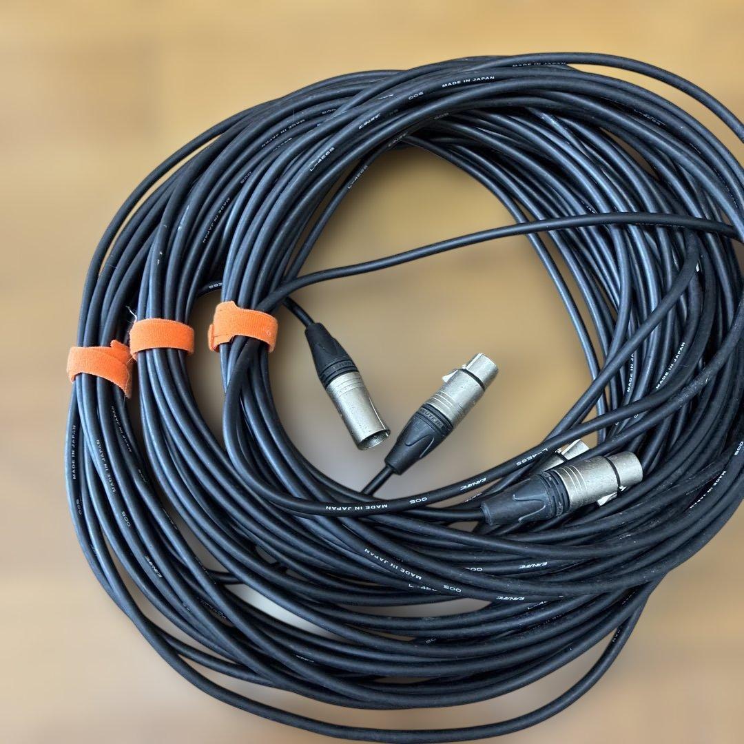 CANAREマイクケーブルセット×6本