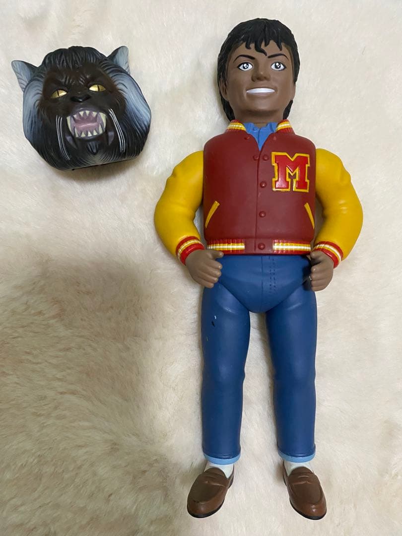 マイケル・ジャクソン　マルサン　ソフビ　スリラー　狼男