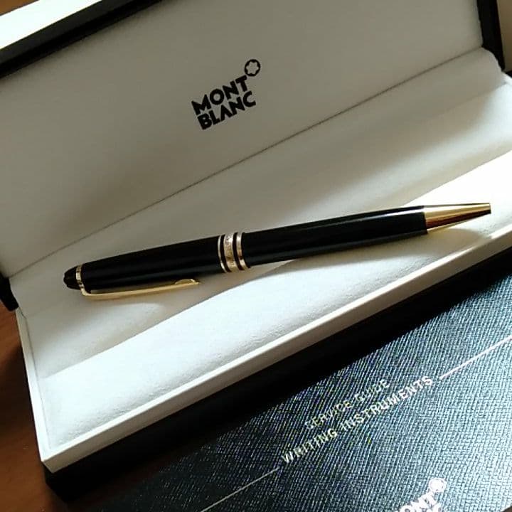 モンブラン　マイスターシュテュック ゴールドコーティング クラシックボールペン