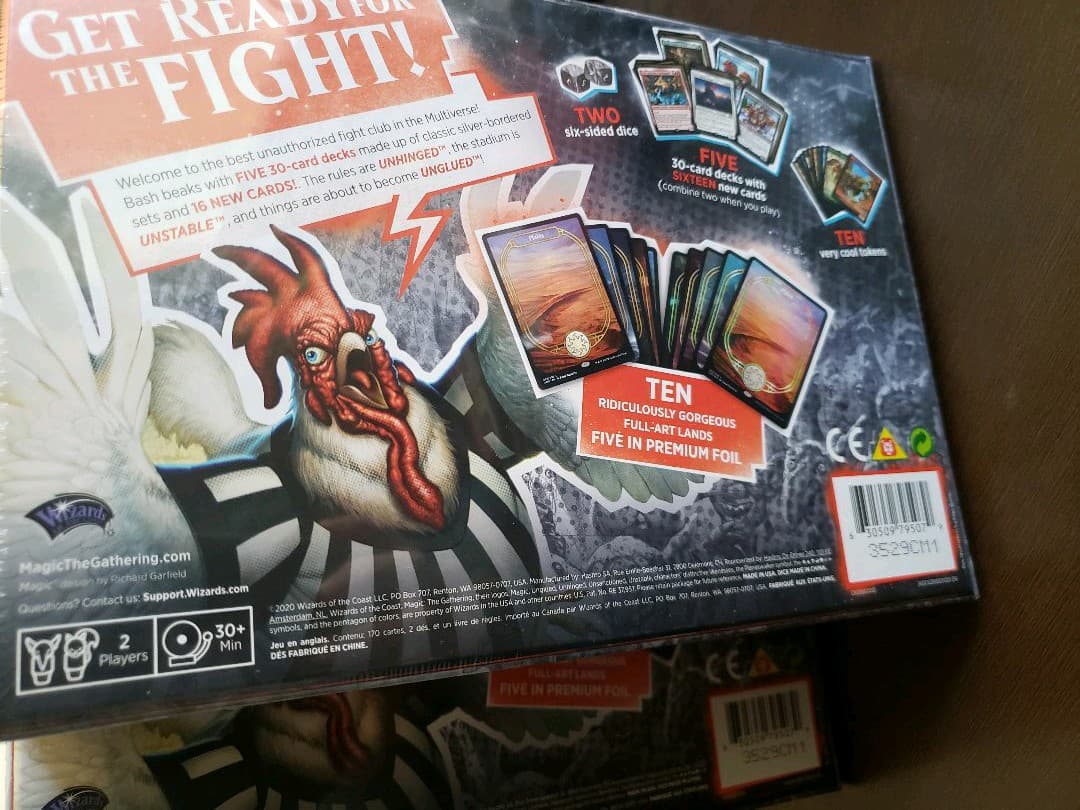 un sanctioned 英語版　2box