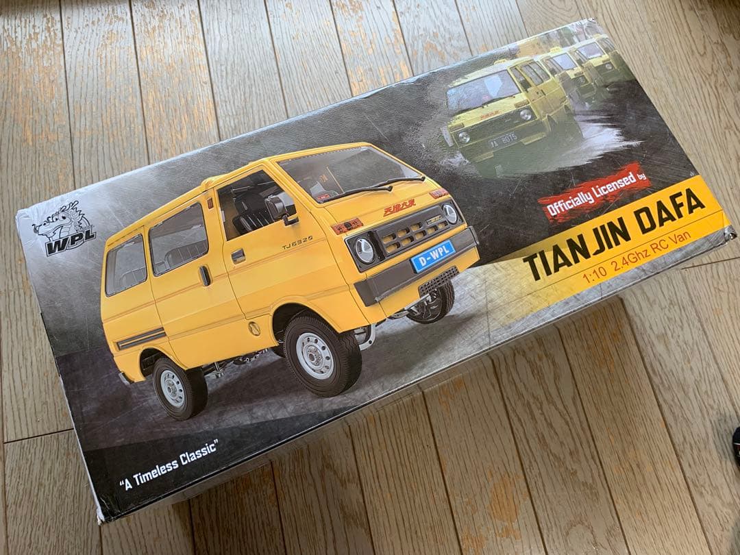 WPL D42 DAIHATSU ダイハツ ハイゼット バン ホワイト ラジコン